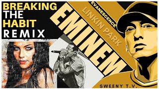 BREAKING  THE HABIT REMIX - Linkin Park, Eminem, Evanescence. Live performances.