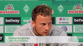 "Wir wollen nach Europa" - Werder Pressekonferenz vom 23. August 2018