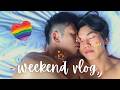 Waking Up With Kiss 💕 Weekend Honeymoon ❤️ Gay Couple BL Boy Love