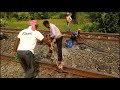 thermite welding of indian railway full procedure bolpur sainthia rail route