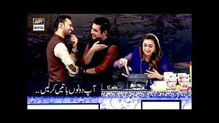 Waseem Badami & Iqrar-Ul-Hassan Aap Dono Batein Karlein :D | ARY Digital Drama