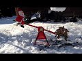 6 gemmy animated christmas teeter totter