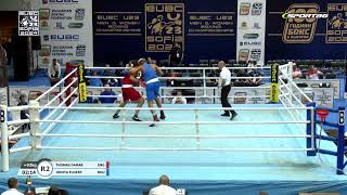 Damar Thomas (ENG) vs. Florin Ionita (ROU) EUBC U23 Championships 2024 (92+kg)