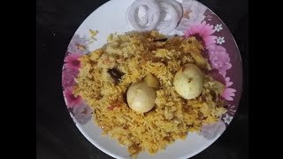 క్విక్ అండ్ ఈజీ ఎగ్ బిర్యానీ recipe ఇన్ కుక్కర్#cooking #cookingvideo