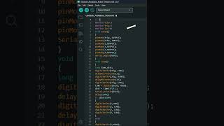 How to code a obstacle avoidance robot #arduinocode #coding#arduino #programming #diyprojects