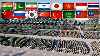 10 Most Powerful Militaries in Asia | NEW 2023