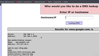 004 Running PHP Reverse Shell With Command Execution Vulnerability