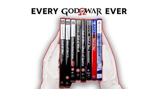 Unboxing Every God of War + Gameplay | 2005-2023 Evolution