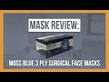 An event company that makes masks? (Moss Blue 3 ply Surgical Face Masks Review)