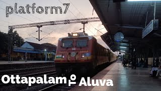 Train Journey | Ottapalam to Aluva by 22639 Chennai Alappuzha Superfast Express [Malayalam]