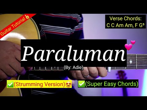 Paraluman - Adie (Super Easy Chords)😍 | Strumming Version | Guitar ...