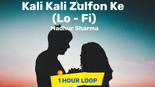 [1 Hour] Kali Kali Zulfon Ke (Lo - Fi) | Madhur Sharma | Na chhedo hume hum sataye | 1 Hour Loop