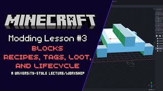 Minecraft Modding: Blocks, Datapacks, and Lifecycle ("University" Lesson #3)
