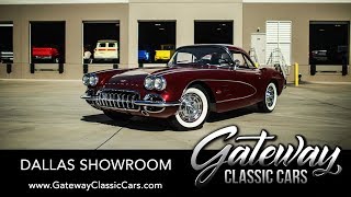 1961 Chevrolet Corvette Restored Showcar For Sale Gateway Classic Cars Dallas #1233