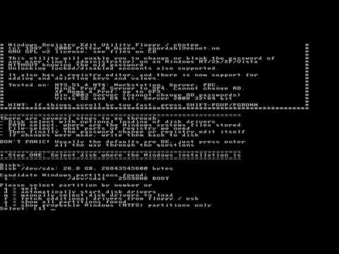 Reset Administartor and User Password Using Hiren Boot CD 15.2 Reset Administartor and User Password Using Hiren Boot CD 15.2