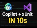 Instant Unit Tests with GitHub Copilot: xUnit & Moq in Web API