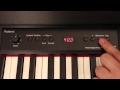 Roland Digital Piano — F-120 Functions