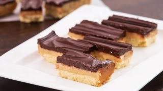 Homemade Twix Bars Recipe