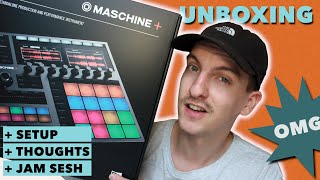 MASCHINE+ UNBOXING EXPERIENCE | Standalone Maschine | Native Instruments