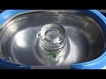 超音波洗浄器　ultrasonic cleaner　（基礎実験　basic experiment）