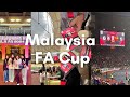 a day as a volunteer for the Malaysia FA Cup Final | JDT vs SEL