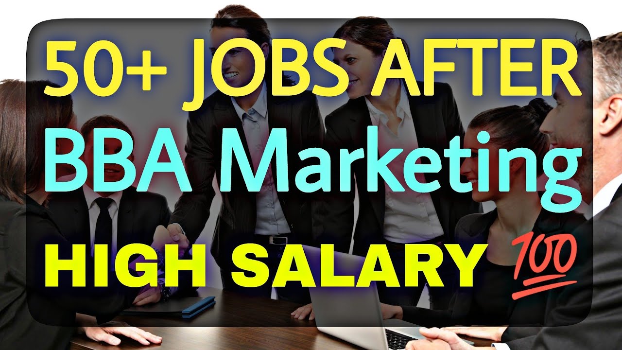 Career Options After BBA Marketing | Jobs After BBA Marketing | BBA ...