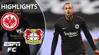 Eintracht Frankfurt score 5 in comeback win vs Bayer Leverkusen | Bundesliga Highlights | ESPN FC