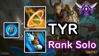 【SMITE日本】ティール (TYR) Rank Solo Conquest