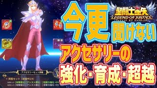 詰んだら見直し！アクセサリー！【星矢ジャスティス】【聖闘士星矢レジェンドオブジャスティス】【LoJ】