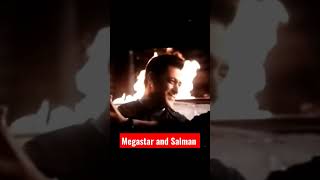 Chiru and salman Nice combinationSalman Khan entry in Godfather #godfather #salmanentry #salmankhan