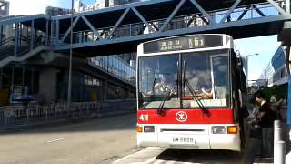 [Hong Kong Bus]MTRC鐵巴富豪(Volvo)B10M@K65頂閘離開天水圍站