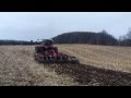 Versatile 305 Tractor pulling a Salford VT Tool in Wisconsin