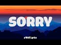 Justin Bieber - Sorry (Lyrics) | Stay,My heart stereo,Stitches...