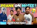 Sabai Jana melara Moti boini lai prank garda runa thalen!! Prank on Moti boini🥹