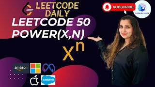 🏆Leetcode50. Pow(x,n) | Medium | Python | #amazon, #meta, #microsoft, #apple, #salesforce🔥 #leetcode