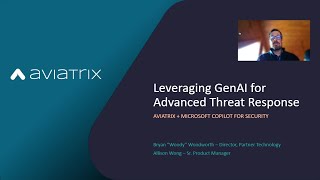 Turn the tables with GenAI on your advanced threat response model | ODFP926