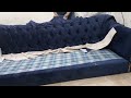 Old sofa transformation|Old  Sofa making process#velvetsofarepair #sofa  #chesterfieldsofa