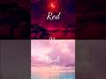 Red vs Pink♡♡#shortsfeed #youtubeshots #subcribe