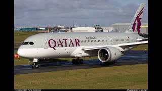 Qatar B787-8 Landing Port Harcourt#qatarairways#travel#aviation#planes#flight#flying#sky#airport