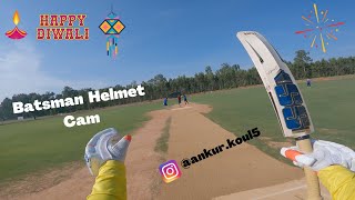 GoPro Helmet cam | T20 cricket match batting highlights | Cricket vlogs