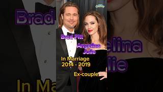 Brad Pitt and Angelina Jolie Ex-couple #bradpitt