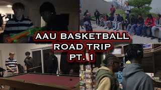 LIVING WITH THE AAU TEAM | ROAD TRIP BASKETBALL TOURNAMENT