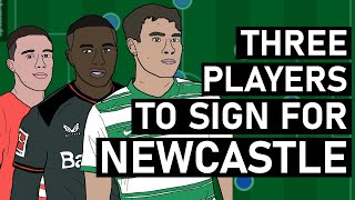 THREE PLAYERS NEWCASTLE SHOULD SIGN!