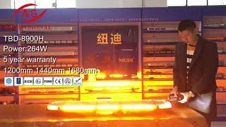 TBD 8900H LED Light bar,Amber Used Emergency warning light Vehicle amber warning lightbar