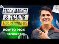 How We Pick Stocks? [SECRET REVEALED] | Best Stock Market Course for Beginners | #YAKTRADING