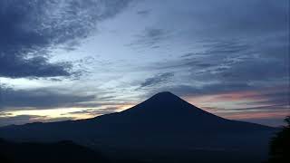 笠雲のできるまで（富士山）4Kタイムラプス