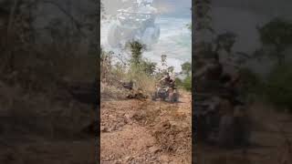 Off-roading stunts on Feline 125cc ATV Quad Bike in India at cheapest prices