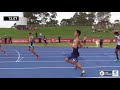 U16 Mens 100m Hurdles - Final - 2018 Australian Junior Athletics Championships