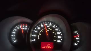 Kia Rio 6 speed 0-150 km/h