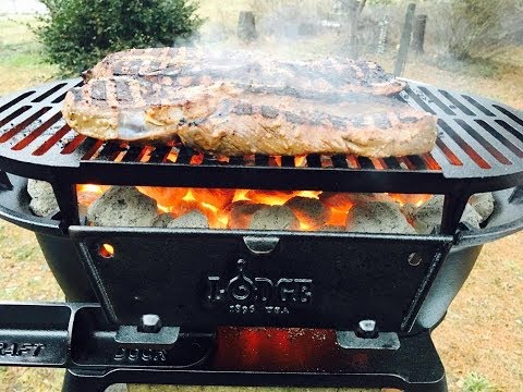 Lodge Sportsman Cast Iron Grill Steaks Features and Use Lodge Sportsman Cast Iron Grill Steaks Features and Use